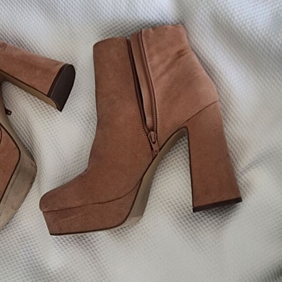 Madden girl platform faux suede boots - Picture 4 of 13